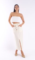 Diana Φούστα - Εκρού - Image 2