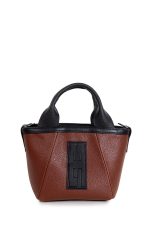 Classy Basket Bag - Καφέ