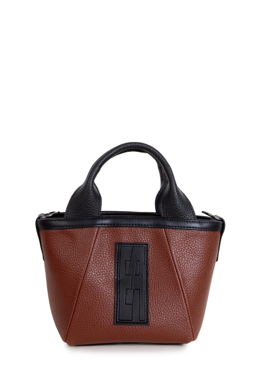 drop-ii-17-scaled Classy Basket Bag - Καφέ - Image 1