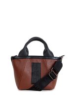 Classy Basket Bag - Καφέ - Image 2