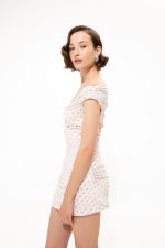 Polka Dot Mini Dress - Image 2