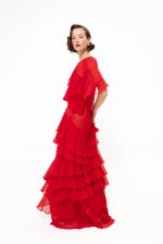 Vassia's Red Passion Dress - Image 2