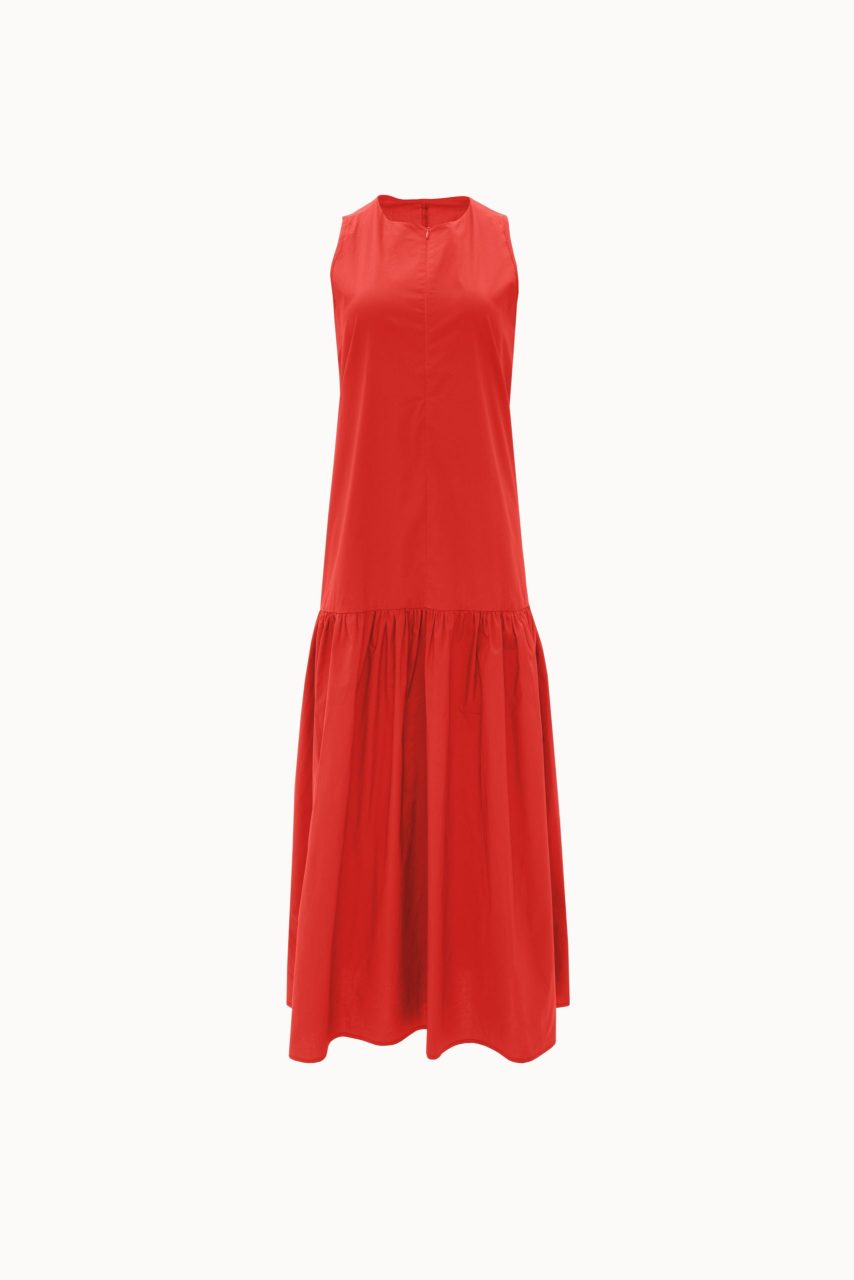 vk ghost-024 VK Scarlet Cotton Dress - Image 1