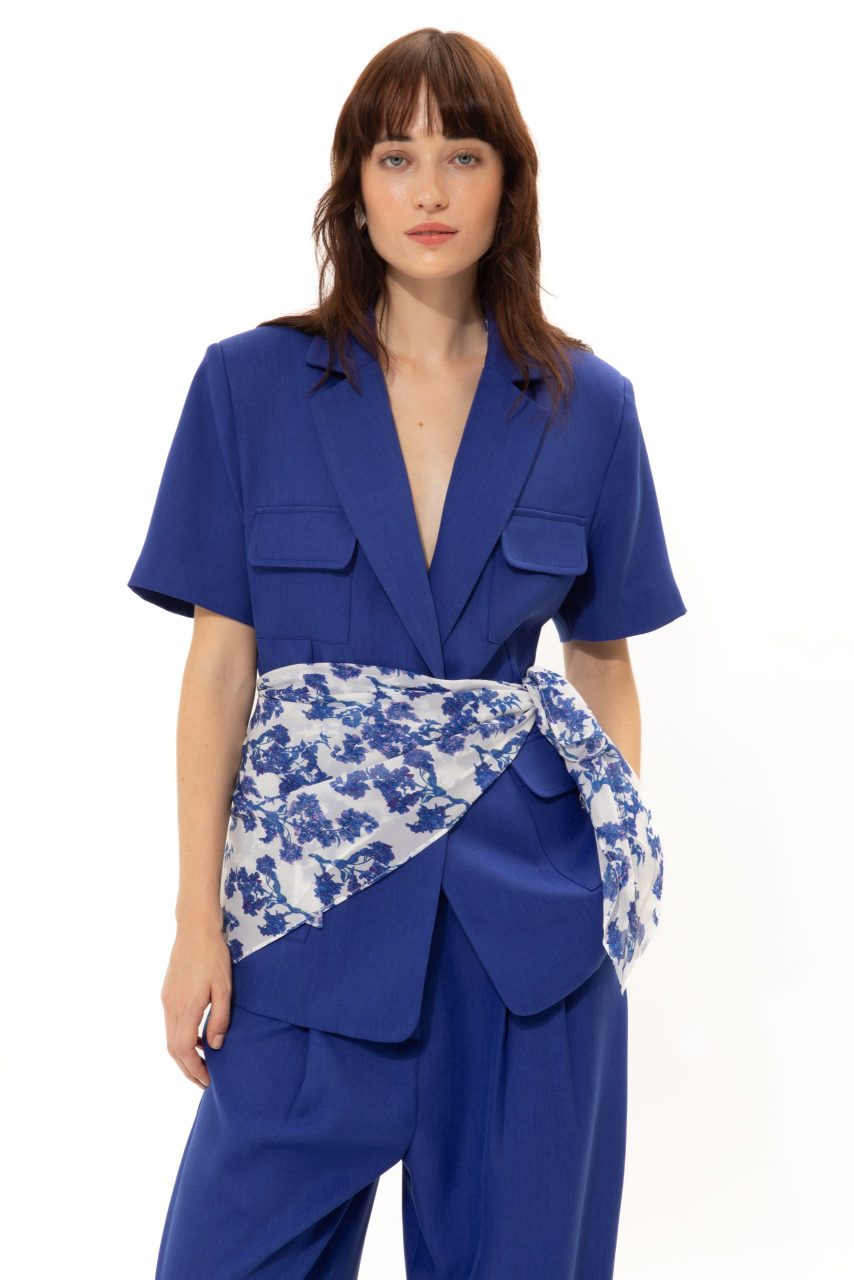 vk s25-1034 VK Violet Sea Scarf - Image 1