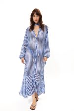 VK Aegean Blue Kimono - Image 3