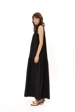 VK Black Cotton Dress - Image 2