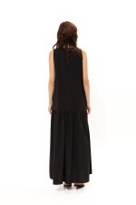 VK Black Cotton Dress - Image 3