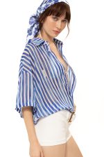 VK Violet Sea Scarf - Image 2