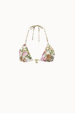 Pink Passion Triangle Bikini Top