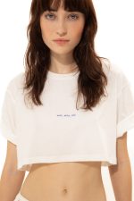 Salt,Skin,Sin Cropped T-Shirt - Image 3