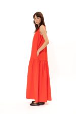 VK Scarlet Cotton Dress - Image 4