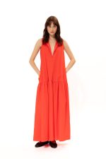 VK Scarlet Cotton Dress - Image 2