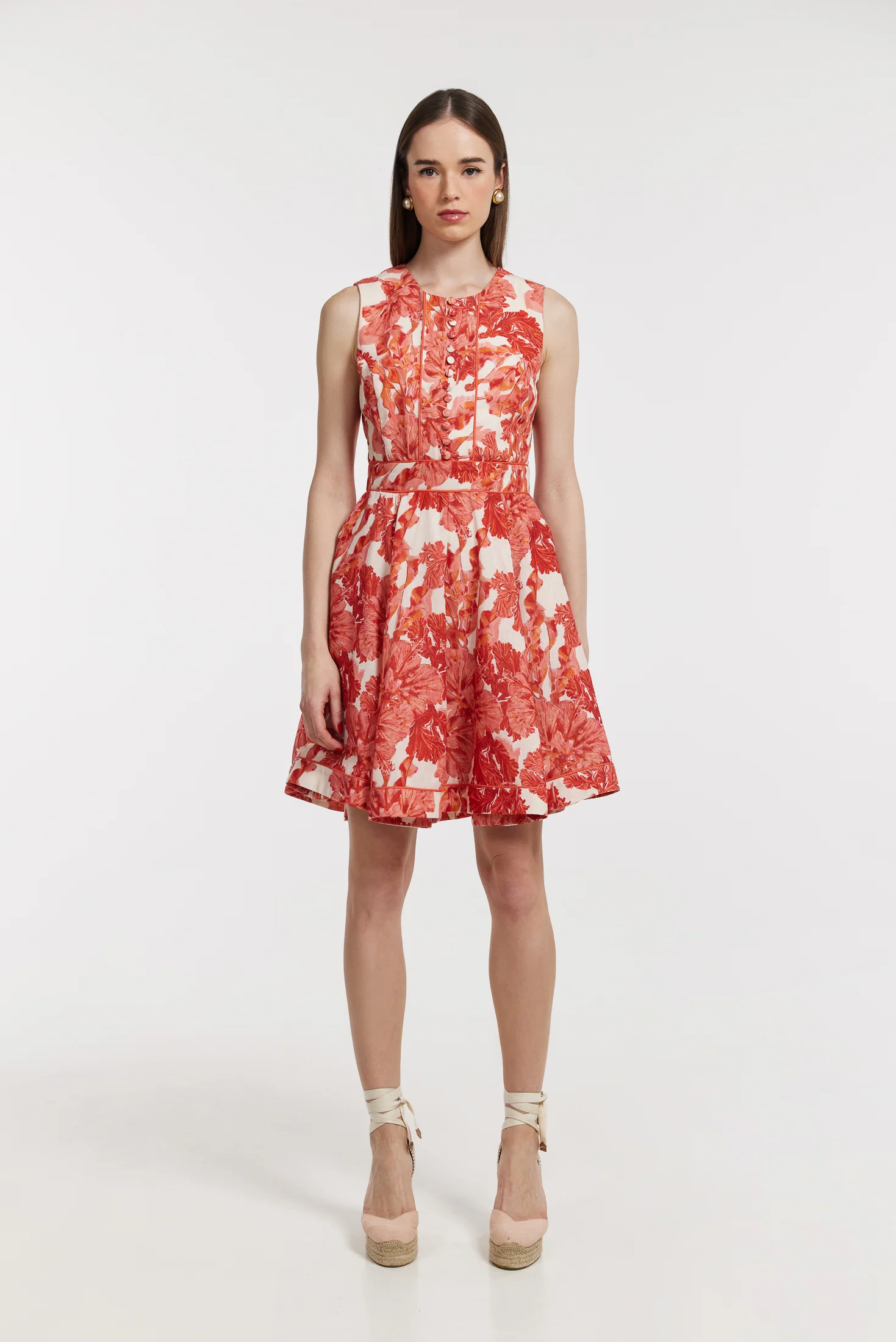 Hemithea3144_3000x Nina Φόρεμα - Πορτοκαλί - Image 1