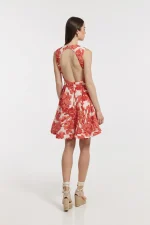 Nina Φόρεμα - Πορτοκαλί - Image 3