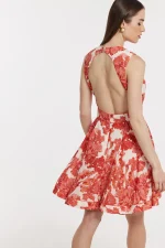 Nina Φόρεμα - Πορτοκαλί - Image 4