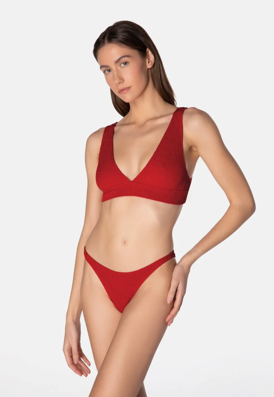 SWSB01-Cherry-1 Aqua Cheeky Μπικίνι - Cherry - Image 1