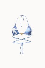 VK Violet Aegean Triangle Bikini Top