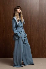 Irina Παντελόνι - Μπλε - Image 3