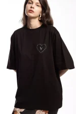 Heidi T-Shirt - Μαύρο