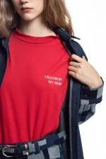 Heidi T-Shirt - Κόκκινο - Image 3