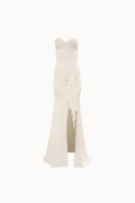 White Maxi Gown Dress