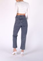 Gia Τζιν - Grey Pearl Cropped - Image 2