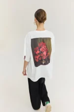 Cheetah T-Shirt - Vase With Roses