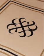 Scarf - Beige Logo - Image 2