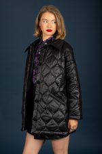 Marcus Puffer Coat - Μαύρο - Image 5