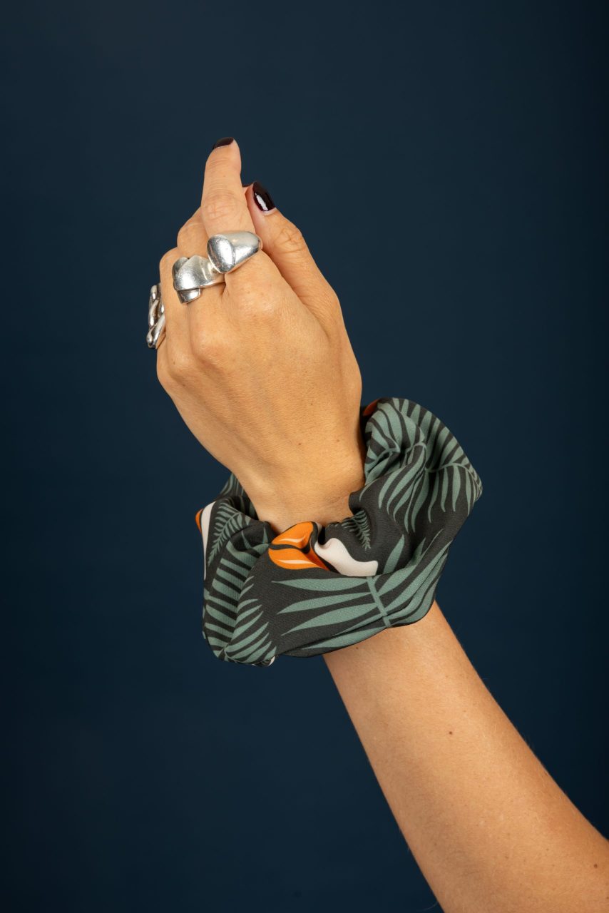 91197-2-scaled Kristen Scrunchie - Πορτοκαλί - Image 1