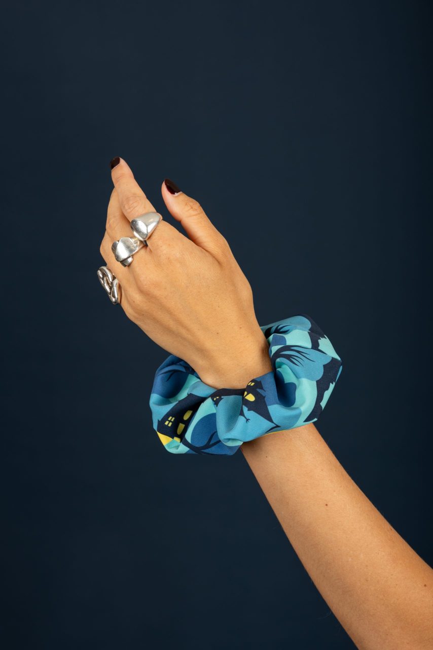 91200-scaled Megan Scrunchie - Μπλε - Image 1