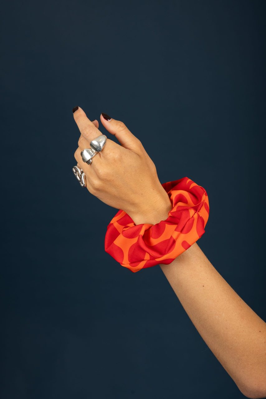 91201-2-scaled Agatha Scrunchie - Κόκκινο - Image 1