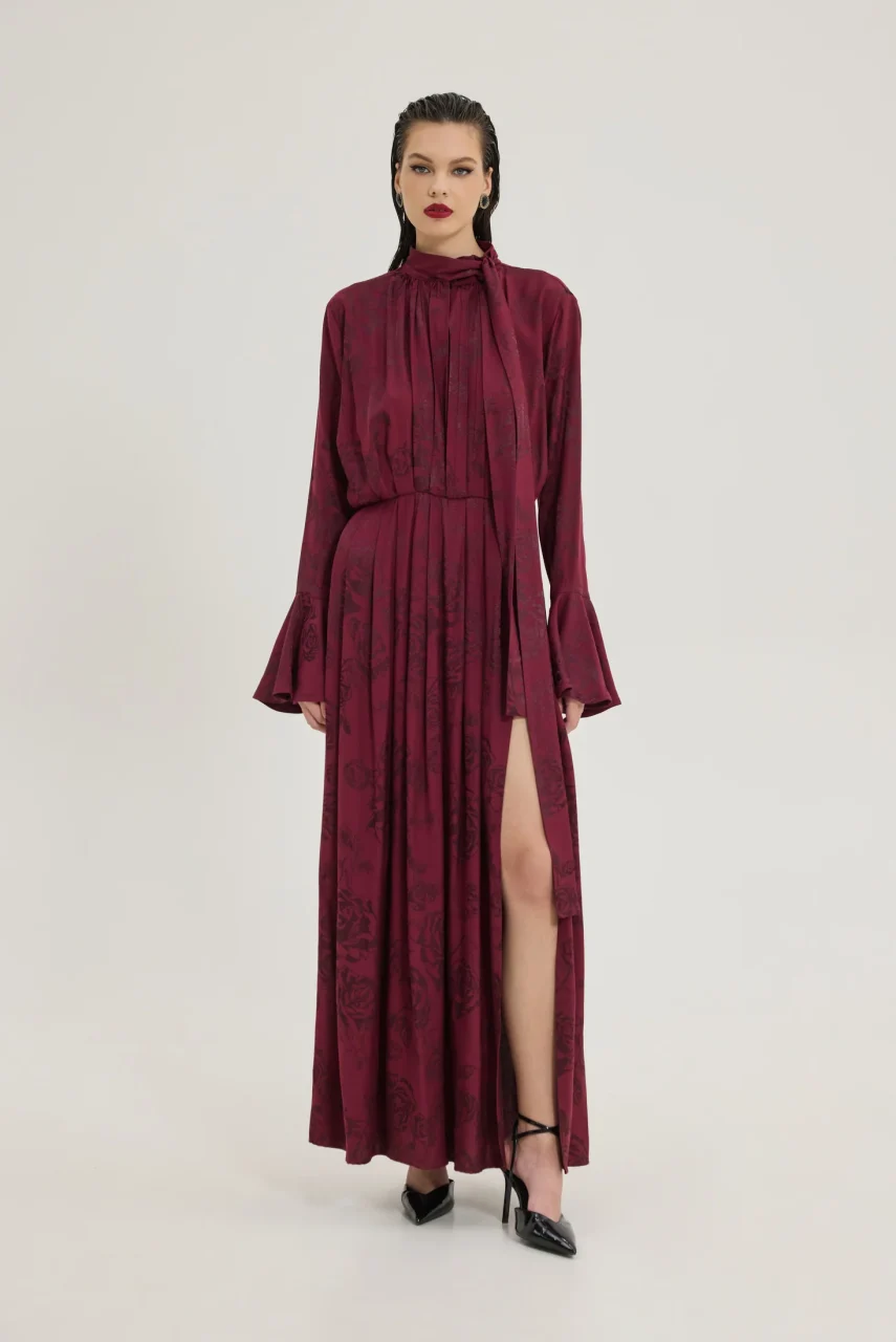 DAQ22402_3000x Daquiri Dress - Bordeaux - Image 1