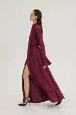 Daquiri Dress - Bordeaux - Image 2