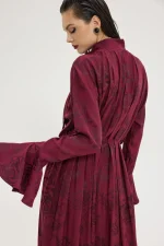 Daquiri Dress - Bordeaux - Image 3