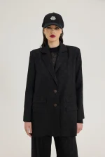 Senegal Blazer - Black