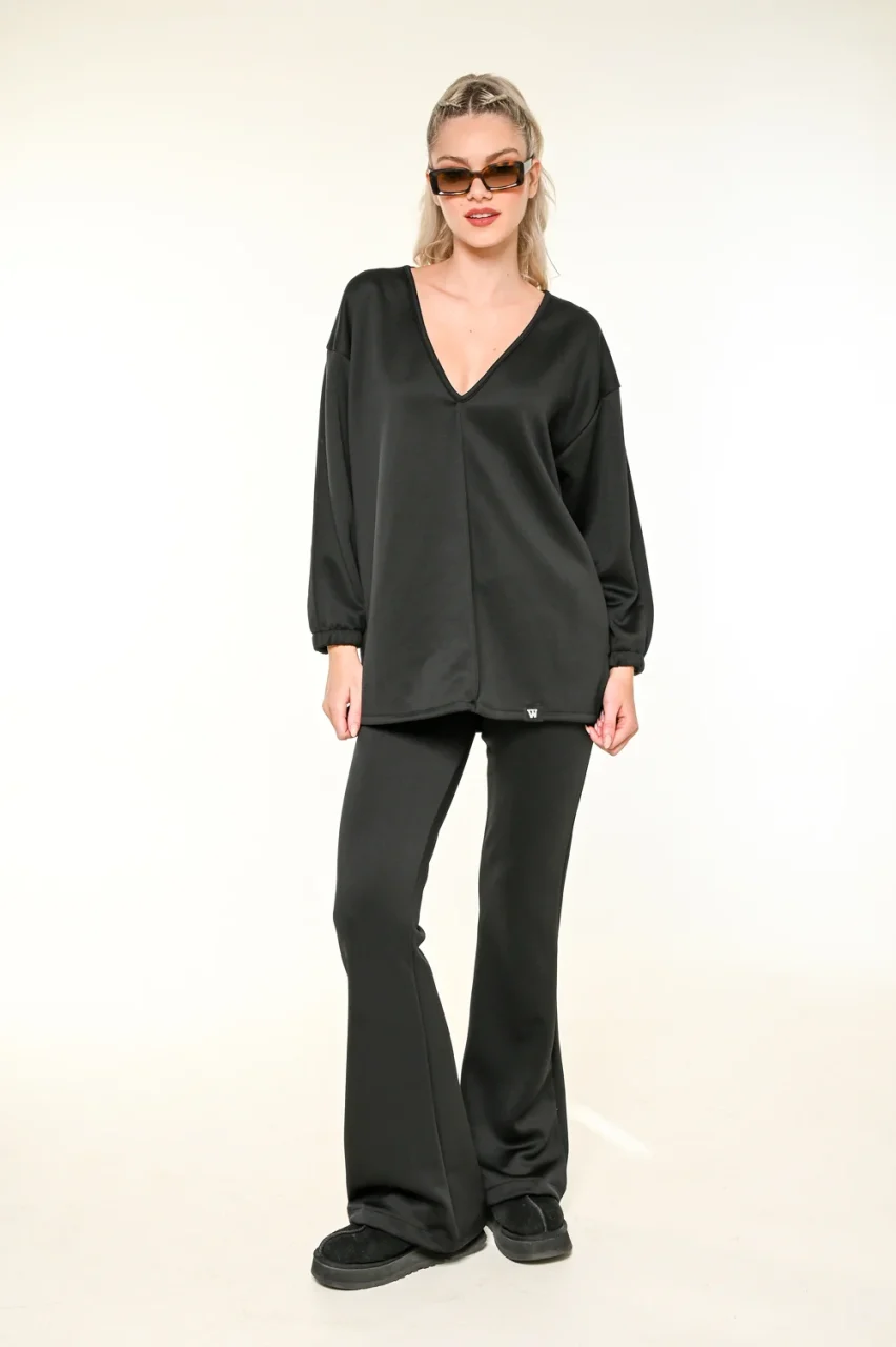 NTS_7428 Comfy Set - Μαύρο - Image 1