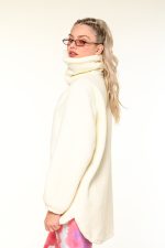 Fleece Sweater - Εκρού - Image 2