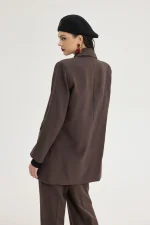 Senegal Blazer - Brown - Image 2
