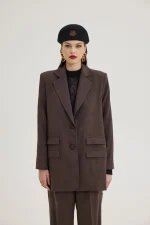 Senegal Blazer - Brown