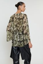 Estelle Πουκάμισο - Olive Snake - Image 2