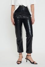 Kendra Croco Pants - Black - Image 3