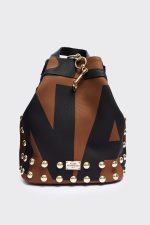 Hype Black N’ Metal EA Logo Τσάντα Πλάτης - Καφέ