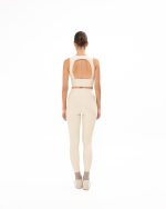 Cream Sports Bra - Image 4