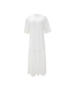 White Midi Cotton Dress