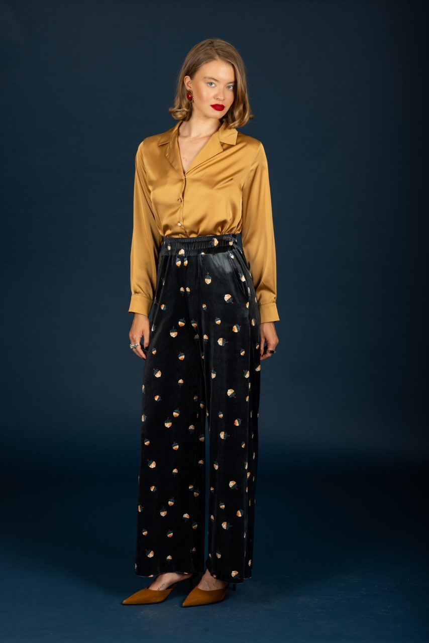 21478-71496-3-scaled Jeffrey Velvet Παντελόνι - Μαύρο - Image 1