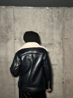 Nina Biker Τζάκετ - Μαύρο - Image 3