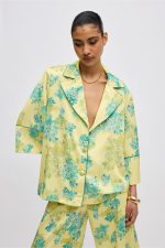 Lime Petals Pyjama Σετ - Image 5