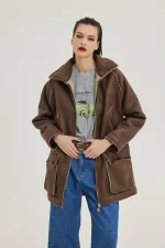 Tabasco Jacket - Καφέ - Image 4