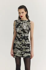 Clover Φόρεμα - Black - Image 4